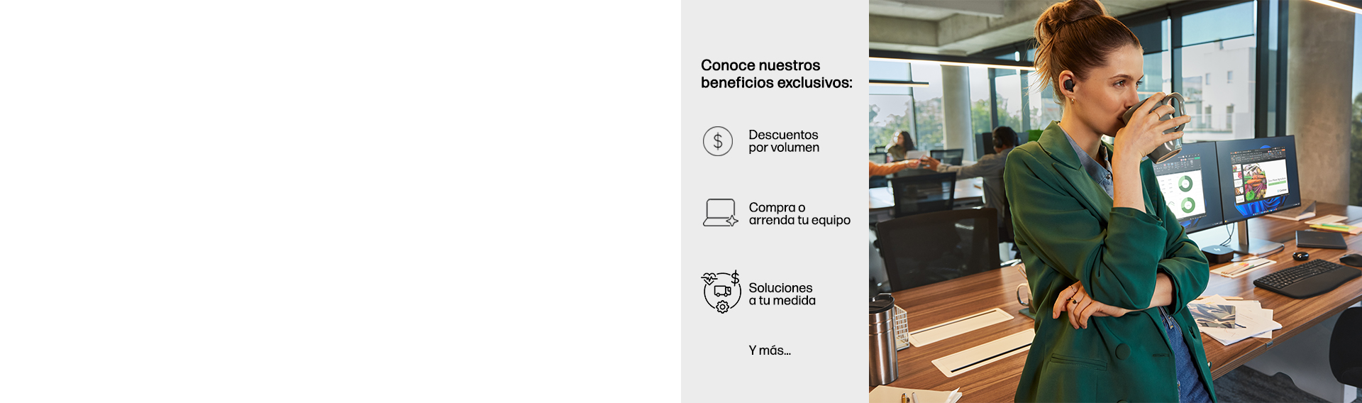 Conoce nuestros beneficios exclusivos: Descuentos por vol&uacute;me...