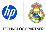 Logo HP-Real Madrid