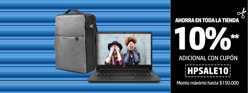 Portátiles HP con hasta 35% dcto.