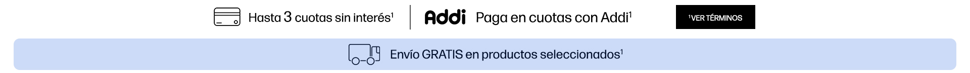 Paga en cuotas con Addi* Hasta 3 cuotas sin interés* Envío GRATIS en productos seleccionados* * Consulta términos y condiciones en: https://www.hp.com/co-es/shop/promociones-terminos-condiciones