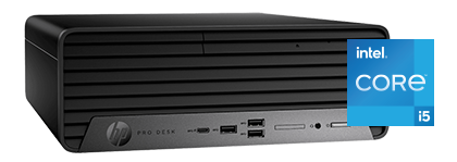 Versatilidad que satisface sus necesidades de negocio. Desktop HP Pro 400 G9. Procesador Intel&reg; Core&trade; i5 de 14.&ordf; gen. RAM 16 GB. SSD 512 GB