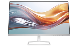Monitor FHD blanco HP de la serie 5. Pantalla 27 pulgadas. FHD (1920x1080) Brillo 300 nits