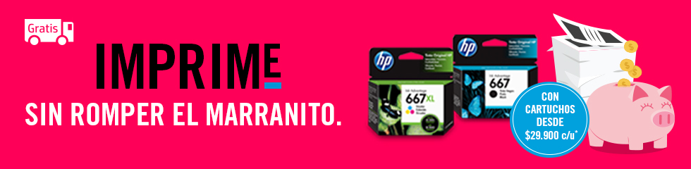 Tintas & T&oacute;ner desde $29.900