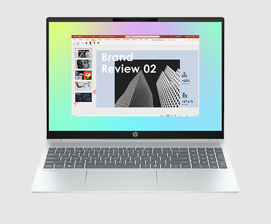 Imagen de una Port&aacute;til HP OmniBook 5 16-bc1052la con aplicac...