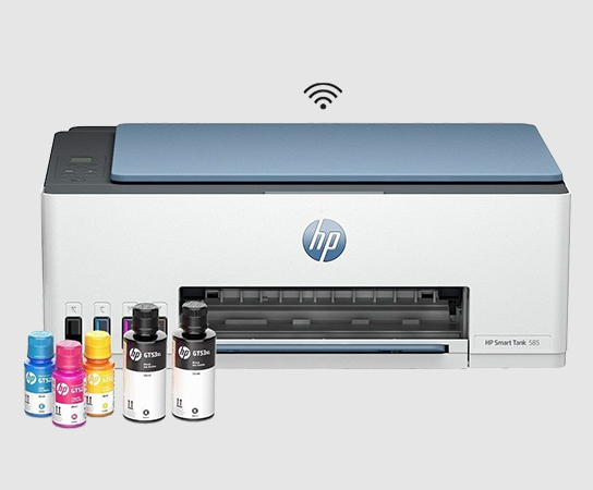 Impresora multifuncional HP Smart Tank 585 Conexiones inal&aacute;m...