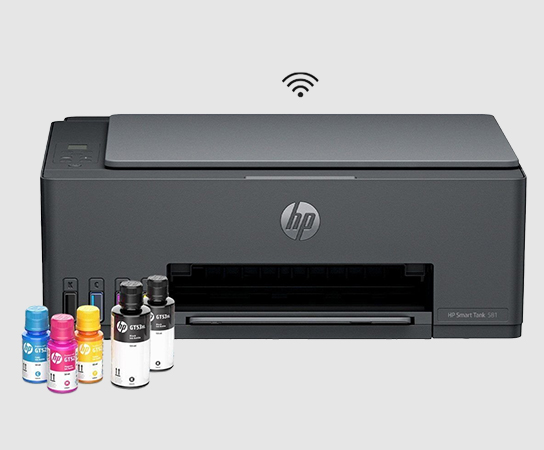 Impresora multifuncional HP Smart Tank 581 1 USB 2.0 de alta...
