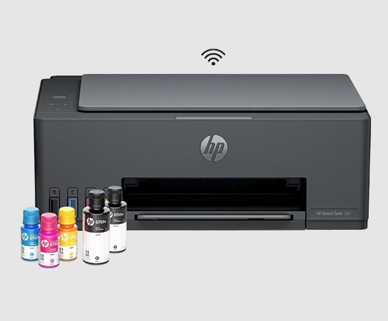 Imagen de una Impresora Multifuncional HP Smart Tank 750 con...